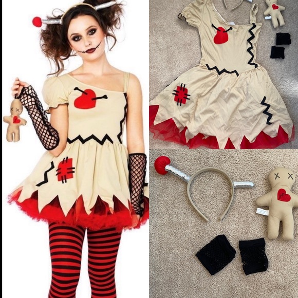 Party City Costumes Voodoo Doll Girl Costume Poshmark